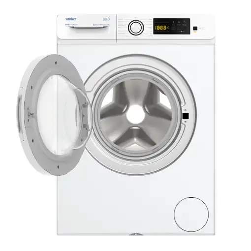 Lavadora carga frontal SAUBER SERIE 3-W6105V 6 kg 1000 rpm a blanco