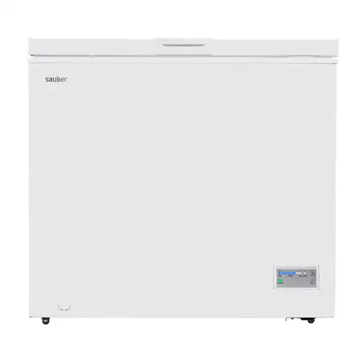 Congelador horizontal SAUBER serie-5ch20024wh e ancho91 cm 198 litros luz interior