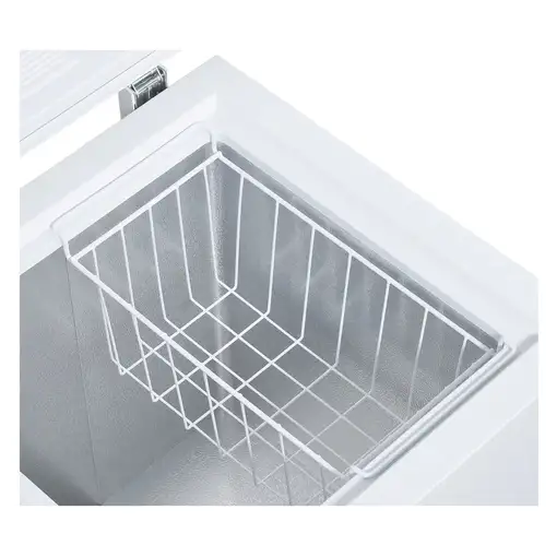 Congelador horizontal SAUBER serie-5ch20024wh e ancho91 cm 198 litros luz interior