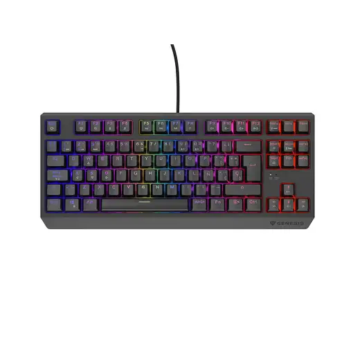 GENESIS Thor 230 TKL teclado Juego USB QWERTY Español Negro