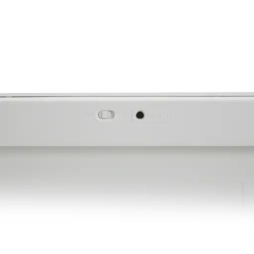 Ewent EW3161 teclado Oficina Bluetooth QWERTY Español Plata, Blanco