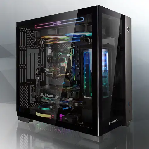 RAIJINTEK PAEAN Mini Mini Tower Negro