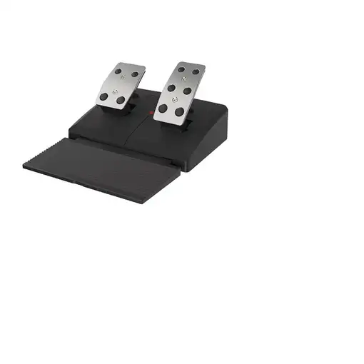 GENESIS Seaborg 400 Negro, Plata USB Volante + Pedales Nintendo Switch, PC, PlaySt