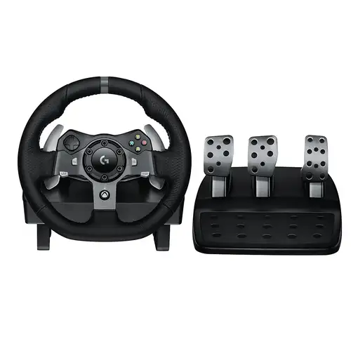 Logitech G 941-000123 mando y volante Negro USB Volante + Pedales Analógico/Digita