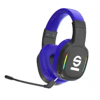 Sparco SPWHEADPHONEPRO auricular y casco Auriculares Inalámbrico Diadema Juego USB