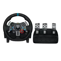Logitech G 941-000112 mando y volante Negro USB Volante + Pedales Analógico PC, Pl