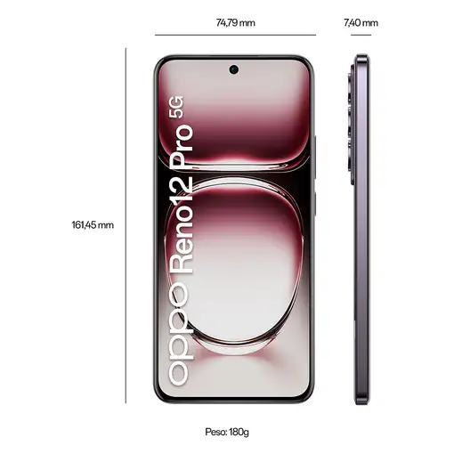OPPO Reno12 Pro 17 cm (6.7\) SIM doble Android 14 5G USB Tipo C 12 GB 512 GB 5000