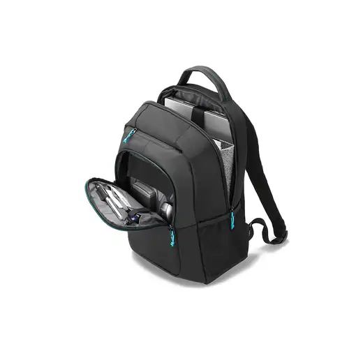 DICOTA Spin 39,6 cm (15.6'') Mochila Negro, Azul