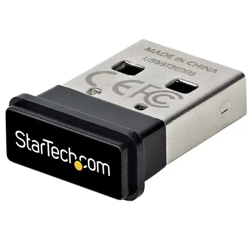 StarTech.com Adaptador USB a Bluetooth 5.0, Dongle Conversor para Ordenador/Portát