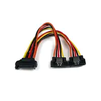StarTech.com Cable 0,15m Adaptador Bifurcador Divisor Splitter Alimentación SATA L