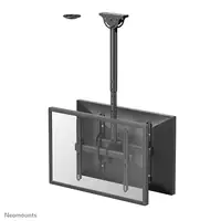 Neomounts NM-C440DBLACK Soporte de techo para doble monitor/TV 32-60'' - alt. 56-91
