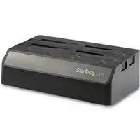 StarTech.com Base de Acoplamiento USB 3.1 de 4 Bahías SATA - Docking Station USB d