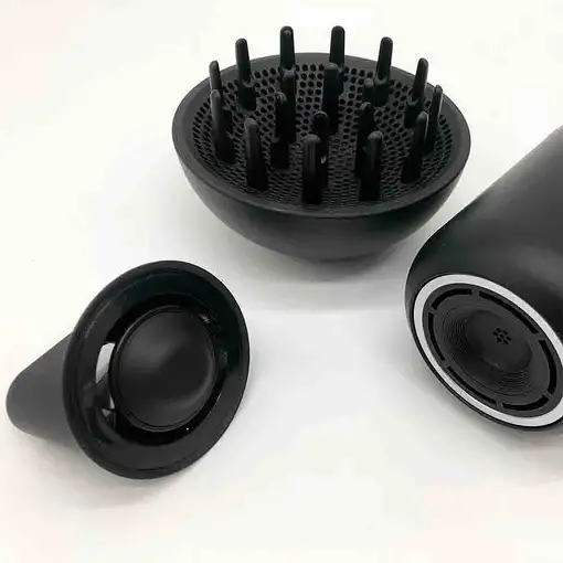 Secador de pelo negro, iónico profesional, 1600 W, ONYX SMART GRUNKEL