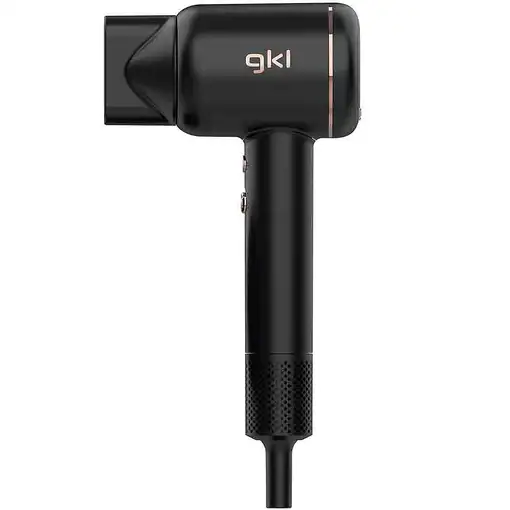 Secador de pelo negro, iónico profesional, 1600 W, ONYX SMART GRUNKEL