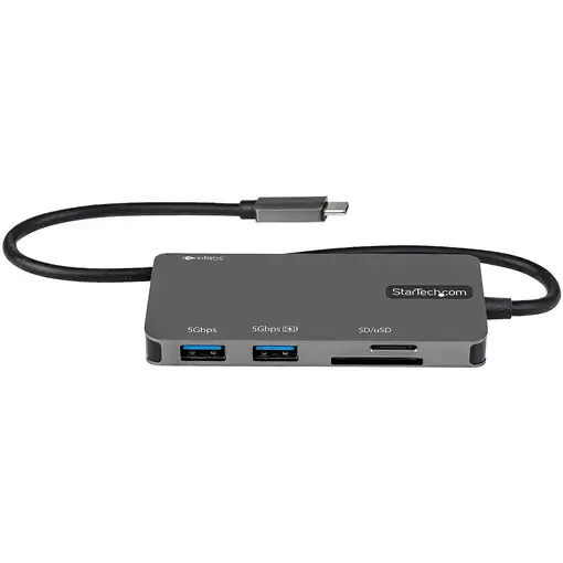 StarTech.com Adaptador Multipuertos USB C - USB C a HDMI de 4K - 100W de Entrega d