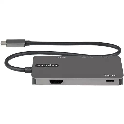 StarTech.com Adaptador Multipuertos USB C - USB C a HDMI de 4K - 100W de Entrega d
