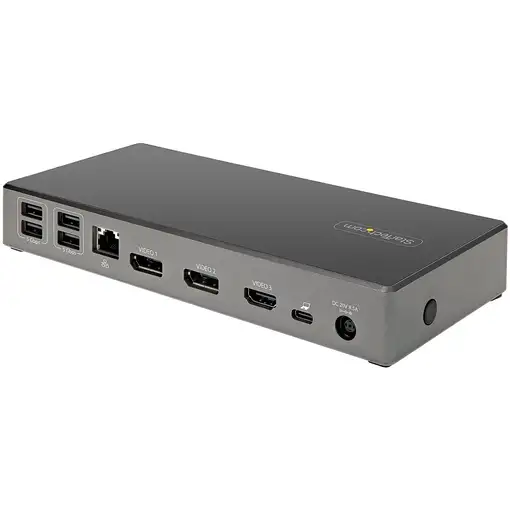 StarTech.com Dock USB-C - Docking Station USB Tipo C para 3 Monitores de 4K - con