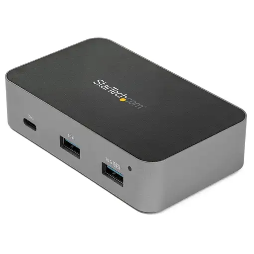 StarTech.com Hub USB-C de 4 Puertos - USB 3.2 Gen 2 (10Gbps) - Alimentado - 3xUSB-
