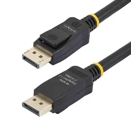 StarTech.com Cable DisplayPort 1.2 4K 60Hz de 2m - Cable DP UHD con Pestillos - co