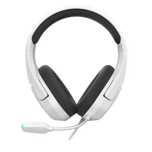 Krom Kopa 7.1 Auriculares Alámbrico Diadema Juego Negro, Blanco