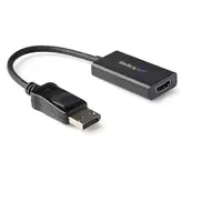 StarTech.com Adaptador DisplayPort a HDMI con HDR - 4K 60Hz - Negro