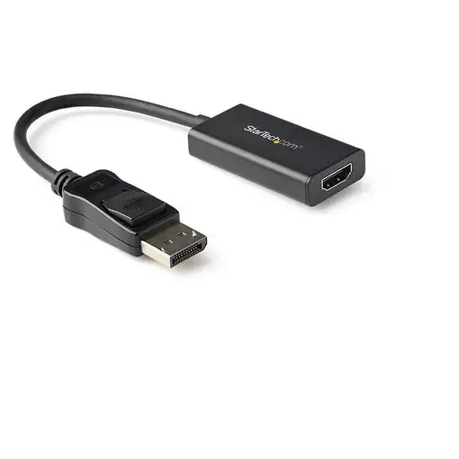 StarTech.com Adaptador DisplayPort a HDMI con HDR - 4K 60Hz - Negro