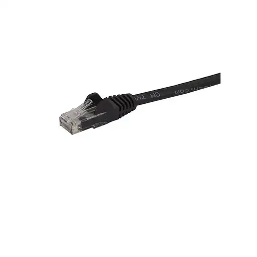 StarTech.com Cable de Red Cat6 con Conectores Snagless RJ45 - 30,4m Negro