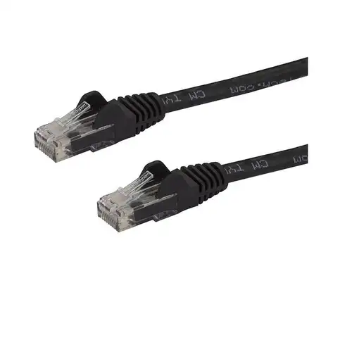 StarTech.com Cable de Red Cat6 con Conectores Snagless RJ45 - 30,4m Negro