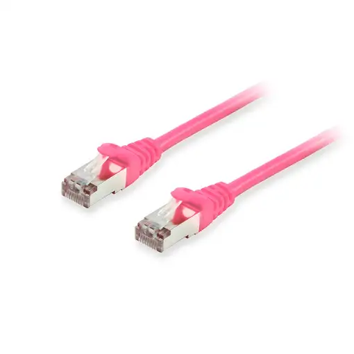 Equip 606908 cable de red Rosa 10 m Cat6a S/FTP (S-STP)