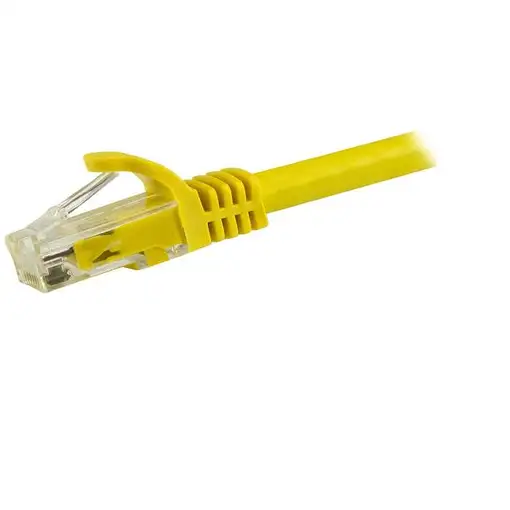 StarTech.com N6PATC15MYL cable de red Amarillo 15 m Cat6 U/UTP (UTP)