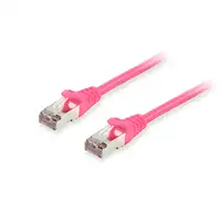Equip 606913 cable de red Rosa 25 m Cat6a S/FTP (S-STP)