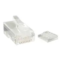StarTech.com CRJ45C6STR50 conector RJ-45 Transparente