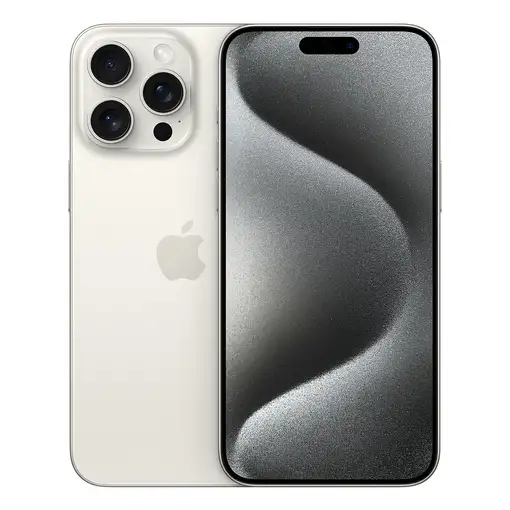 Apple iPhone 15 Pro Max 17 cm (6.7\) SIM doble iOS 17 5G USB Tipo C 256 GB blanco