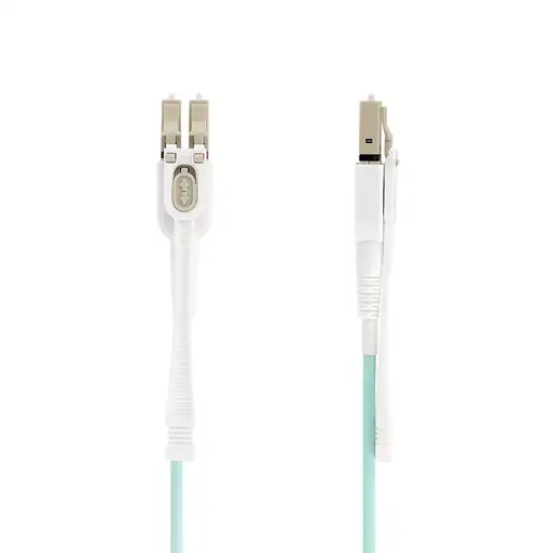 StarTech.com Cable de Fibra Óptica Multimodo LC a LC (UPC) OM4 de 3m - con Pestill