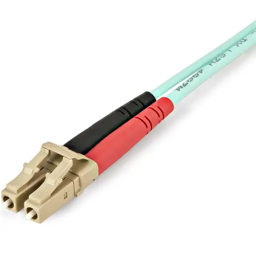 StarTech.com Cable de 5m de Fibra Óptica Multimodo LC/UPC a LC/UPC OM4 - 50/125µm