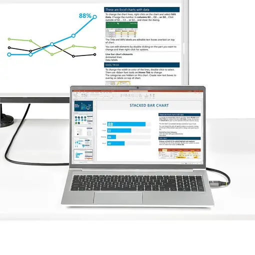 StarTech.com Cable 5m HDMI 2.0 de Alta Velocidad con Ethernet con Certificación Pr