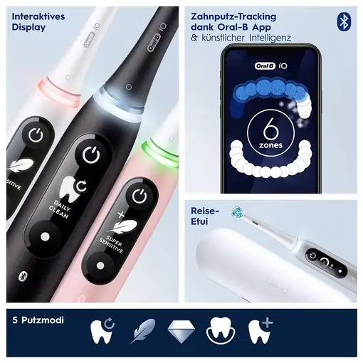 Oral-B 445197 cepillo eléctrico para dientes Adulto Cepillo dental vibratorio Rosa