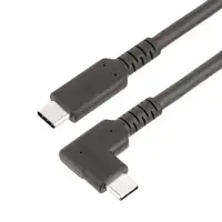 StarTech.com Cable USB-C de 50cm - Acodado - USB 10 Gbps - Entrega de Alimentación