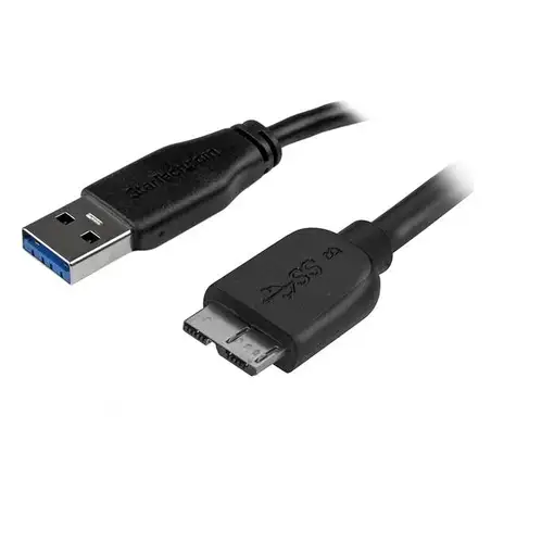 StarTech.com Cable micro USB 3.0 delgado de 2m StarTech.com Cable micro USB 3.0 delgado de 2m