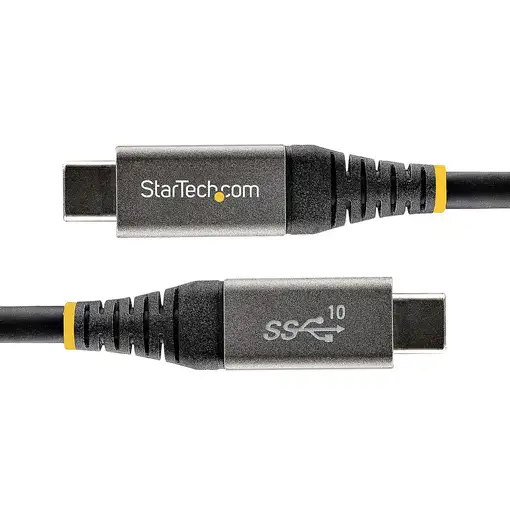 StarTech.com Cable de 1m USB-C de 10Gbps - Cable USB Tipo C Certificado por USB-IF