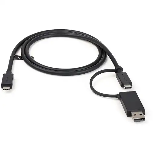 StarTech.com Cable USB-C de 1m con Llave Adaptador (Dongle) a USB-A - Cable Híbrid