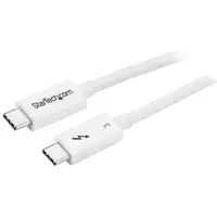StarTech.com Cable Thunderbolt 3 Pasivo 50cm - 40Gbps - PD 100W - Vídeo 4K/5K - Ca