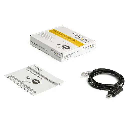 StarTech.com Cable de 1,8m Rollover para Consola Cisco - USB a RJ45