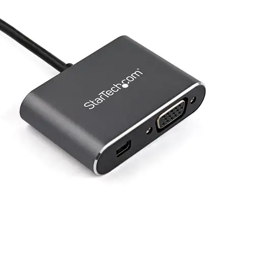 StarTech.com Adaptador USB-C a Mini DisplayPort y VGA - Conversor de Vídeo USB Tip