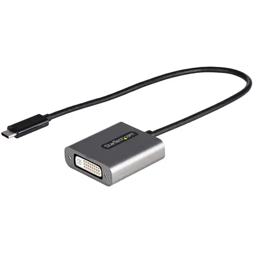 StarTech.com Adaptador USB C a DVI - Conversor de Vídeo USB Tipo C a DVI-D para Mo