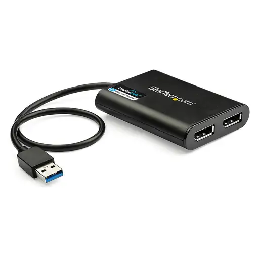 StarTech.com Adaptador Gráfico Externo USB 3.0 a DisplayPort Doble 4K60 DisplayLin