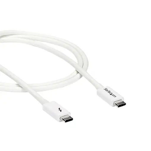 StarTech.com Cable Thunderbolt 3 Pasivo de 1m - 20Gbps - PD 100W - Vídeo 4K - Cabl