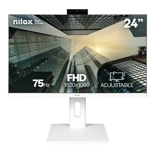 Nilox NXM24REGWEB01W pantalla para PC 60,5 cm (23.8'') 1920 x 1080 Pixeles Full HD