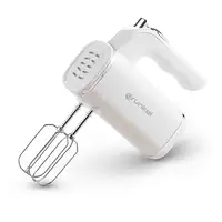 Batidora amasadora blanca 250 W, 5 velocidades, con accesorios, AM-25G GRUNKEL