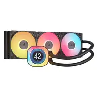 Corsair iCUE LINK TITAN 360 RX LCD Procesador Refrigerador de aire 12 cm Negro